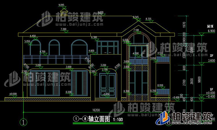 正立面图